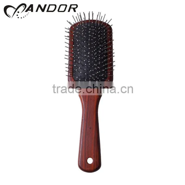 Eco-friendly Cherry Wood Hair Brush photo-2