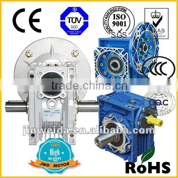 Motovario Like NMRV 030-130 Worm Drive Gear Reducer Box From RV30 to RV130 High Quality and Long Life