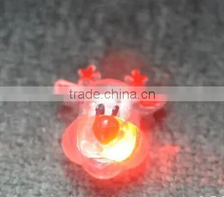 Santa Flashing Pendant Christmas Tree Snowman Reindeer LED Pendant Necklace photo-5