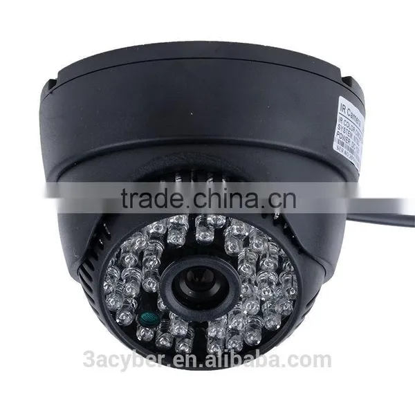 Hot 800TVL CMOS Color IR-CUT Security Cctv Camera Housing Dome Home Indoor Black