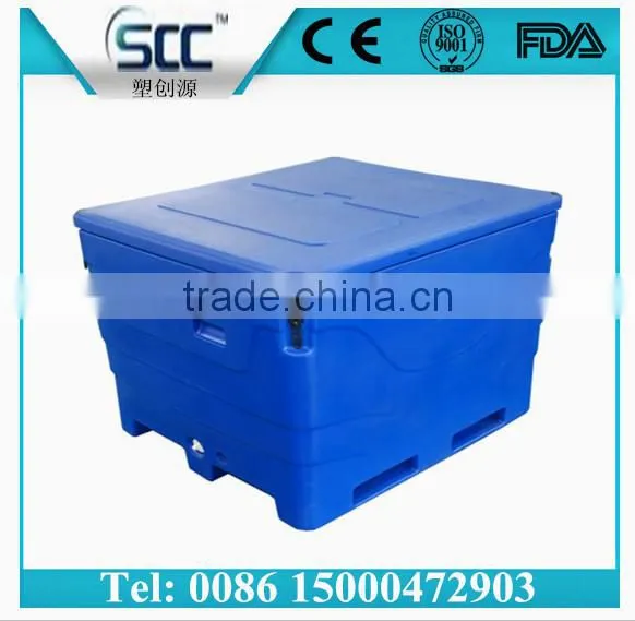 1000L Insulated Container for Storing Fish, Large Plastic Fish Container by Rotomolding photo-2