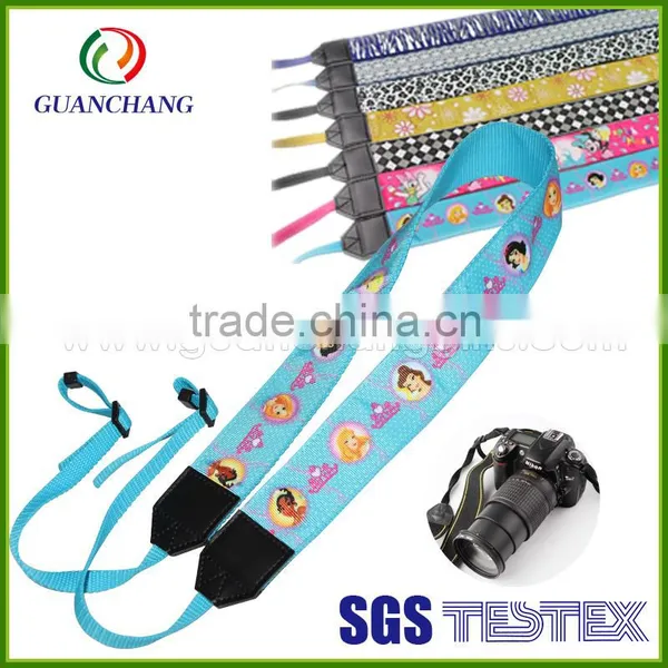 Factory Directly Custom Printed Colorful Marketing Advertising Nylon Material Detachable Double Camera Shoulder Strap for Sale photo-6