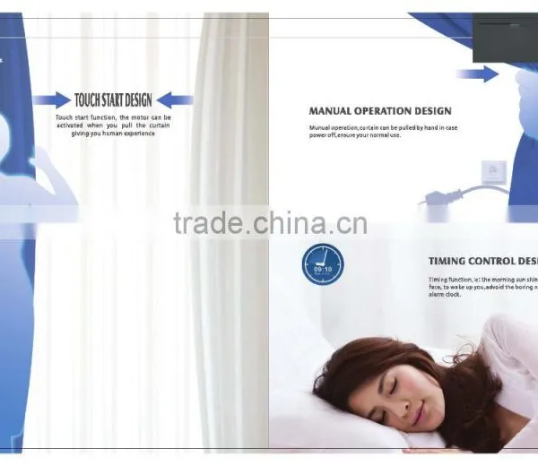 Motorized Curtain Track (B-Type) for Electric Curtain and Automatic Curtain With Drapery Motor photo-5