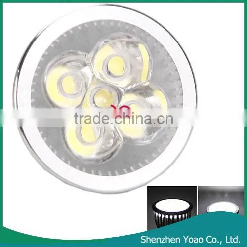 GU5.3 MR16 5x1W 12V 500LM 6000k White Light LED Sport Light photo-6