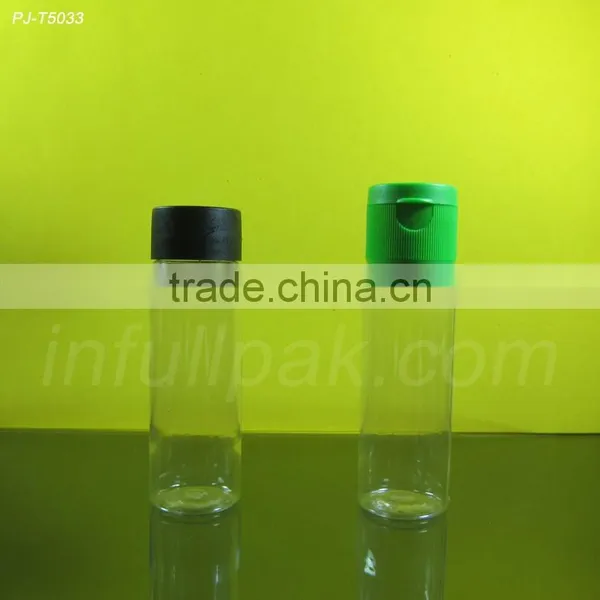 60ml Clear Plastic Bottle With Aluminum Cap photo-2