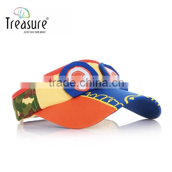 Custom Hot Selling Cartoon Lovely Animal Baby Visor Hat With Cheap Price photo-3