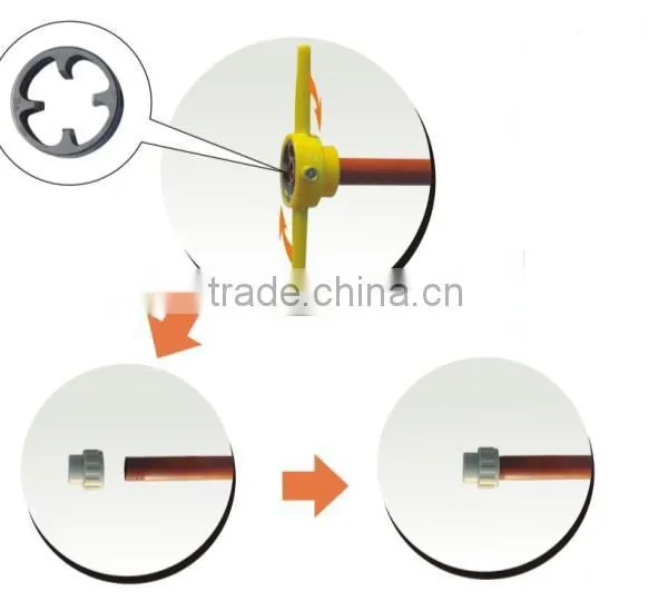 6PC NPT PVC PIPE THREAD MAKER photo-3