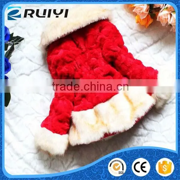 Fall Boutique Clothing China Lovely Girls Faux Fur Winter Coat photo-2