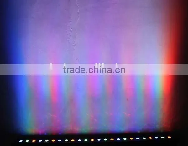 CE&RoHs Certificate Excellent Color Mixing LED Bar 24*0.75W RGB Wall Washer LED Light photo-3