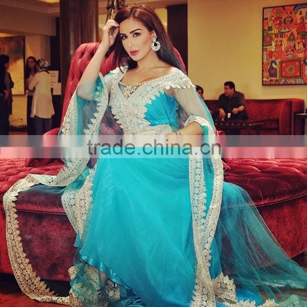 Emboidered Fancy Ladies Abaya Kaftan Jalabiya