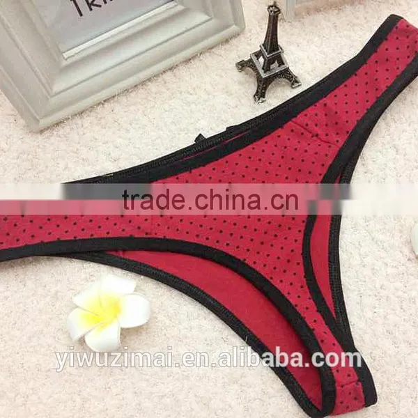 Women Sexy Mature Thong Pant Underwear G-string Panty
