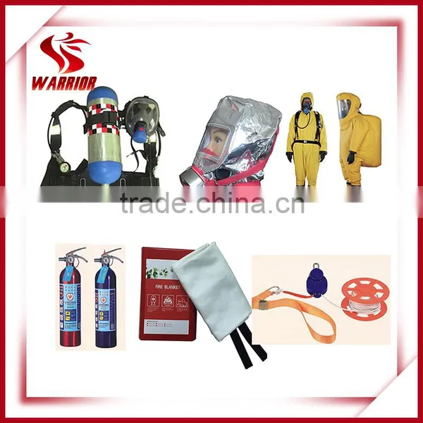 emergency fire rescue and fire escape equipment