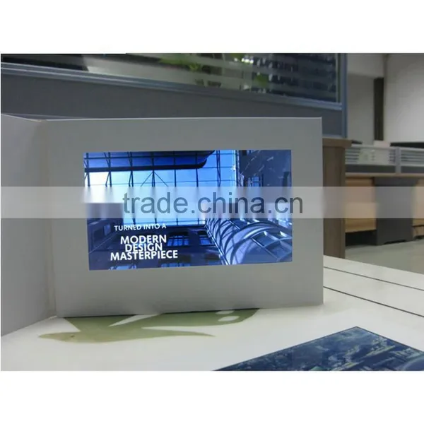New Products 2015 Technology Lcd Video Brochure Best Selling Products in America photo-2