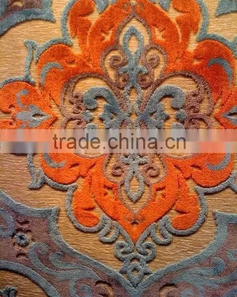 Manufactured Hand Tufted Cut Pile Textured Wool and Viscose Carpet photo-2