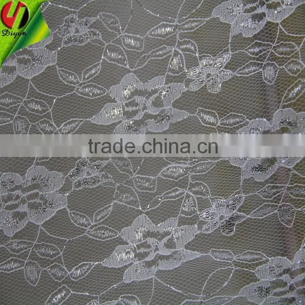 Sliver Beautiful Polyester Fabric For Garment photo-2
