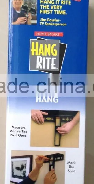 As Seen On TV Home Plastic Hang Rite Measure Tool Spirit Level Quality Choice photo-2