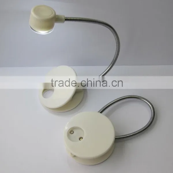 2 LED Plastic Flexible Reading Light With Clip photo-3