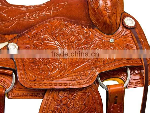 New Horse Western Pleasure Saddle Premium Quality WS159 photo-4