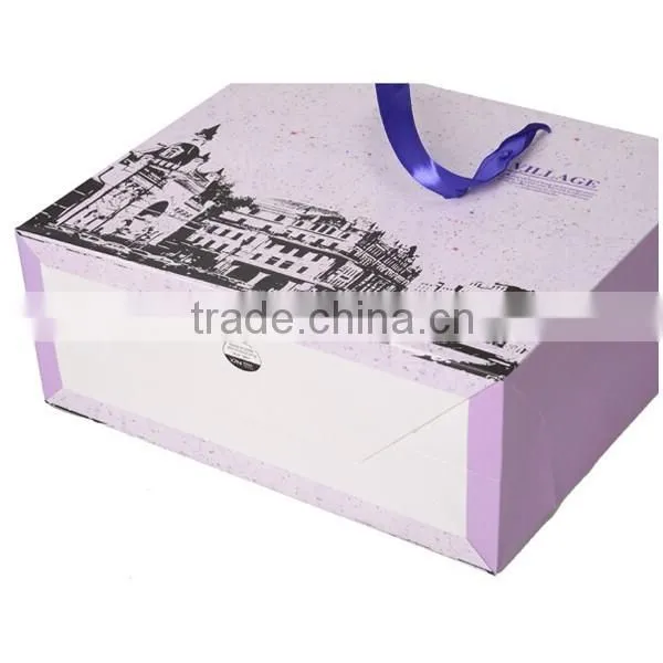 Light Colors Seen Paper Bag For Gift photo-5
