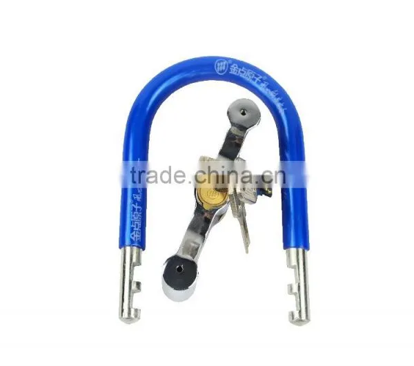 Hot Sale High Quality Wholesale Price Durable Anti-theft Bicycle/motorbike Steel u Lock 340 Bicycle Parts photo-2
