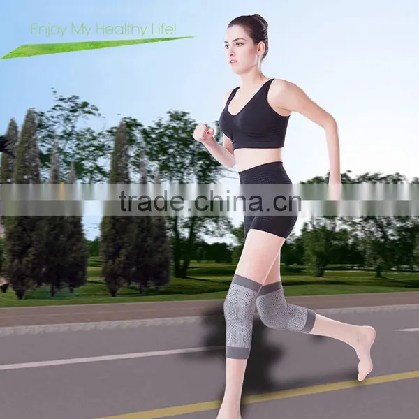 S-SHAPER Tourmaline Bamboo Knee Cover Leg Supporter Self-Heating Calf Protector Outdoor Sports Running Knee Sleeve photo-2