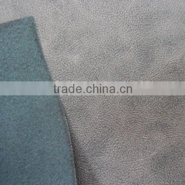 Nappa Embossed PU Shoe Upper Leather Same With Genuine Leather Surface Quality Choice photo-3