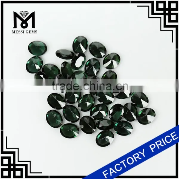 Big Size Oval Green Nano Gemstone Fashion Jewelry Making photo-3