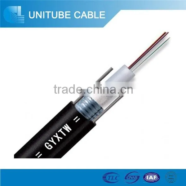 Supply GYXTW Single Mode 6 Core Fiber Optic Cable
