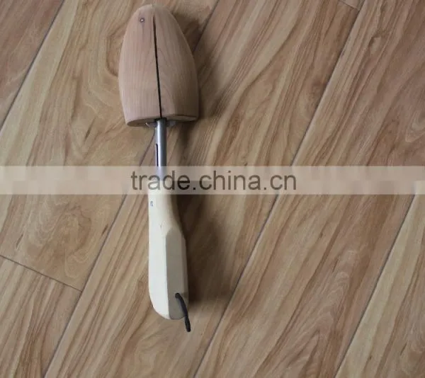 Red Cedar Wood With Straight Handle Shoe Stretcher/shoe Tree