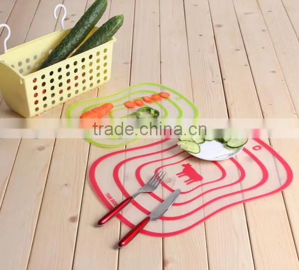 Foldable Flexible Plastic pp Kitchen Cutting Board photo-5