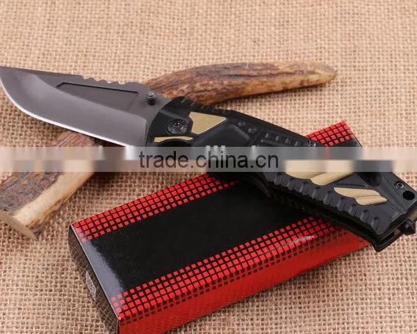 OEM New Stainless Steel Blade Material Folding Rescue Knife photo-3
