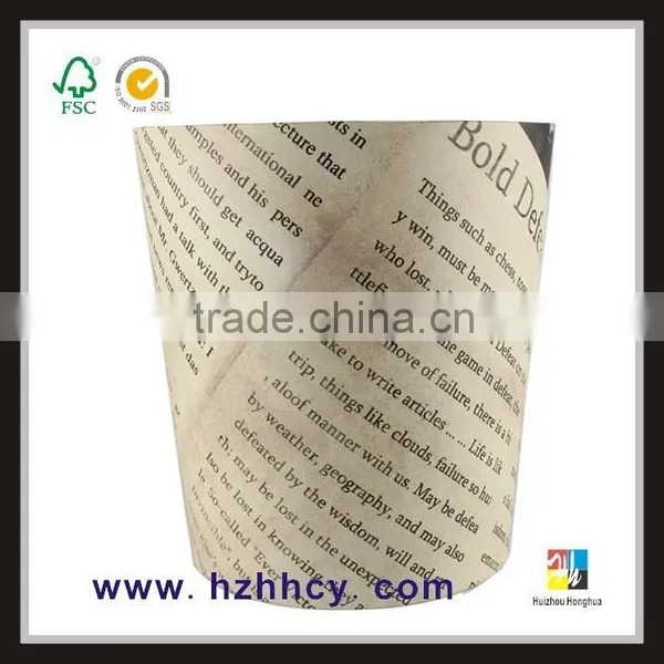 Custom High Quality Decoration Office Supplier Paper Waste Container photo-2