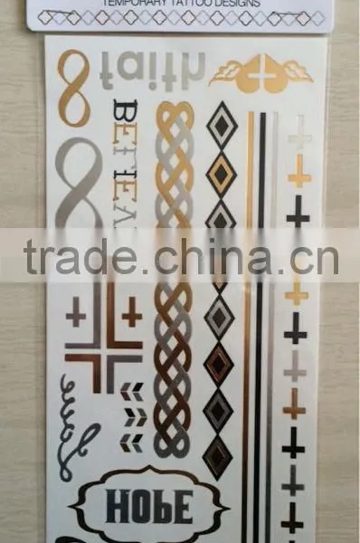 New Design Flash Metallic Tattoo photo-2