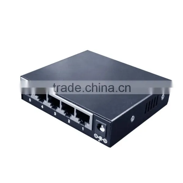 12v Desktop Mini 5 Port Ethernet Switch Gigabit 10G photo-3