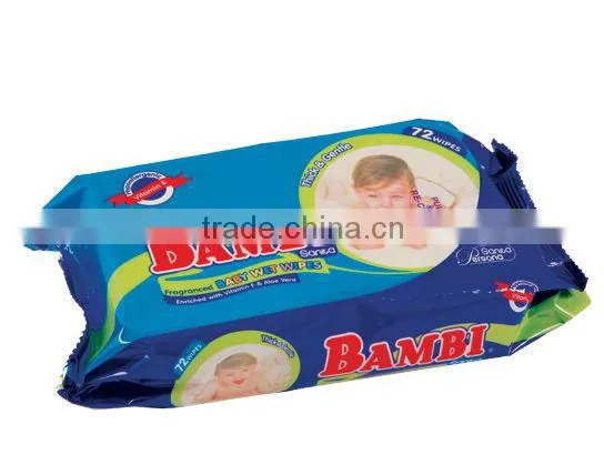 Custom Barrier Plastic Foil Wet Wipes Film Roll photo-4