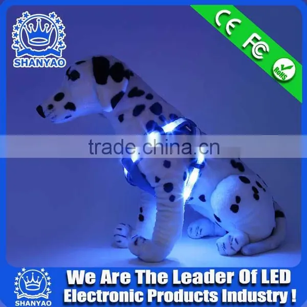2015 Hot Selling Glowing Pet Training Harness photo-4
