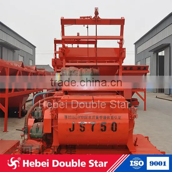 Unique Products From China JS750 Small Concrete Mixer/ Concrete Mixing Machine