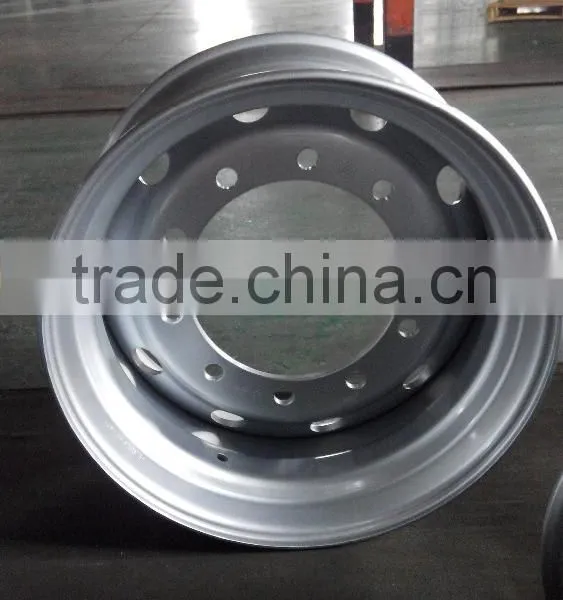 Truck Tubeless Steel Wheel 22.5*11.75 With High Quality and Good Price photo-5