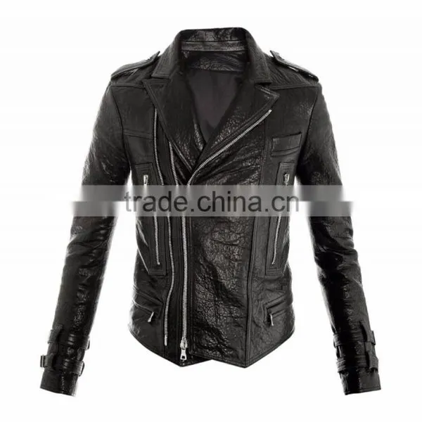 Men's Leather Jackets on Pinterest,Street Leather Jackets for Mens,wholesale Leather Jackets Mens photo-3