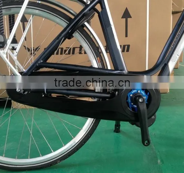 700c Wheel City Electric Bicycle With Bafang Central Motor 36V/18Ah Li-ion Battery +150km Range per Charger ( HJ-14C02 ) photo-3