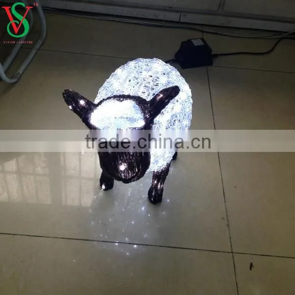 LED Christmas Sheep Sculpture Lighting photo-5
