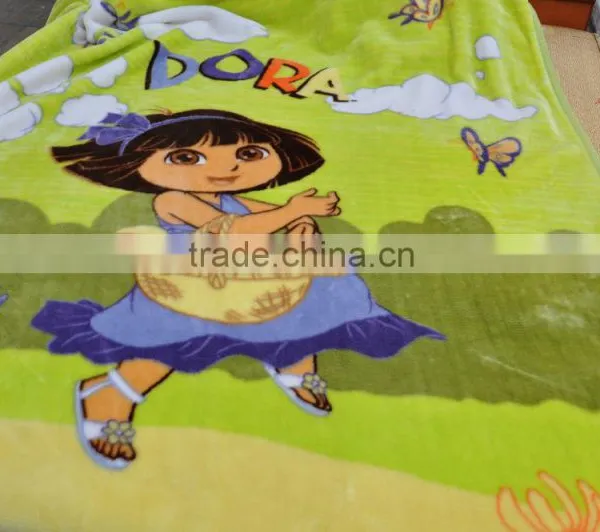2015 Super Soft High Quality 100%polyester Hot Sales Best Selling Cuddly Kids Blanket photo-3
