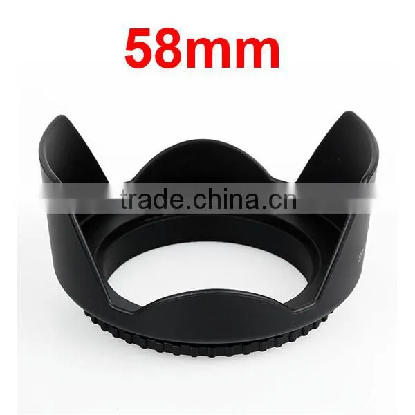 Factory Price Camera Lens Hood 58mm