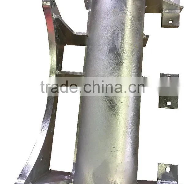 High Quality Zinced Coating Stainless Steel Parts Sheet Metal Welding Fabrication Shanghai photo-6