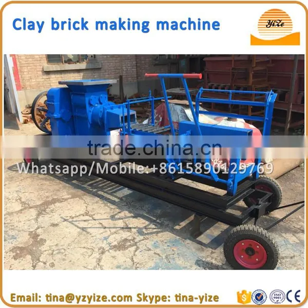 Mini Clay Brick Making Machine / Small Scale Clay Brick Making Machine / Logo Clay Brick Machine photo-5