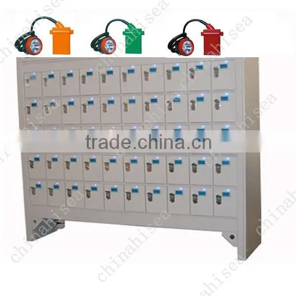 60 Unit Miner Cap Lamp Smart Charging Rack