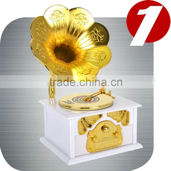 Creative Retro Gramophone Birthday Gift Music