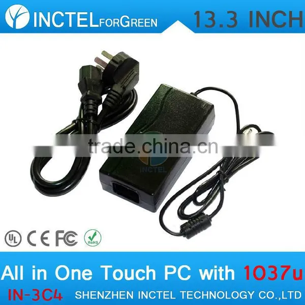 13.3 Inch All-in-One POS Industrial 4-wire Resistive Touchscreen Computer 1280*800 Win Linux Install 8G RAM 1TB HDD photo-2