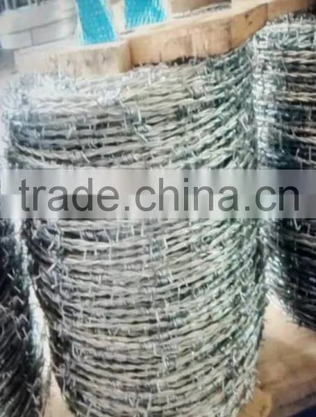 Motto High Quality Low Carbon Steel Wire Material Barbed Wire photo-4
