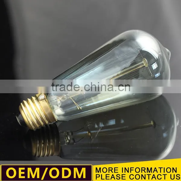Edison Antique Lamp, A19 25/40/60W 60*115mm Edison Bulb photo-6